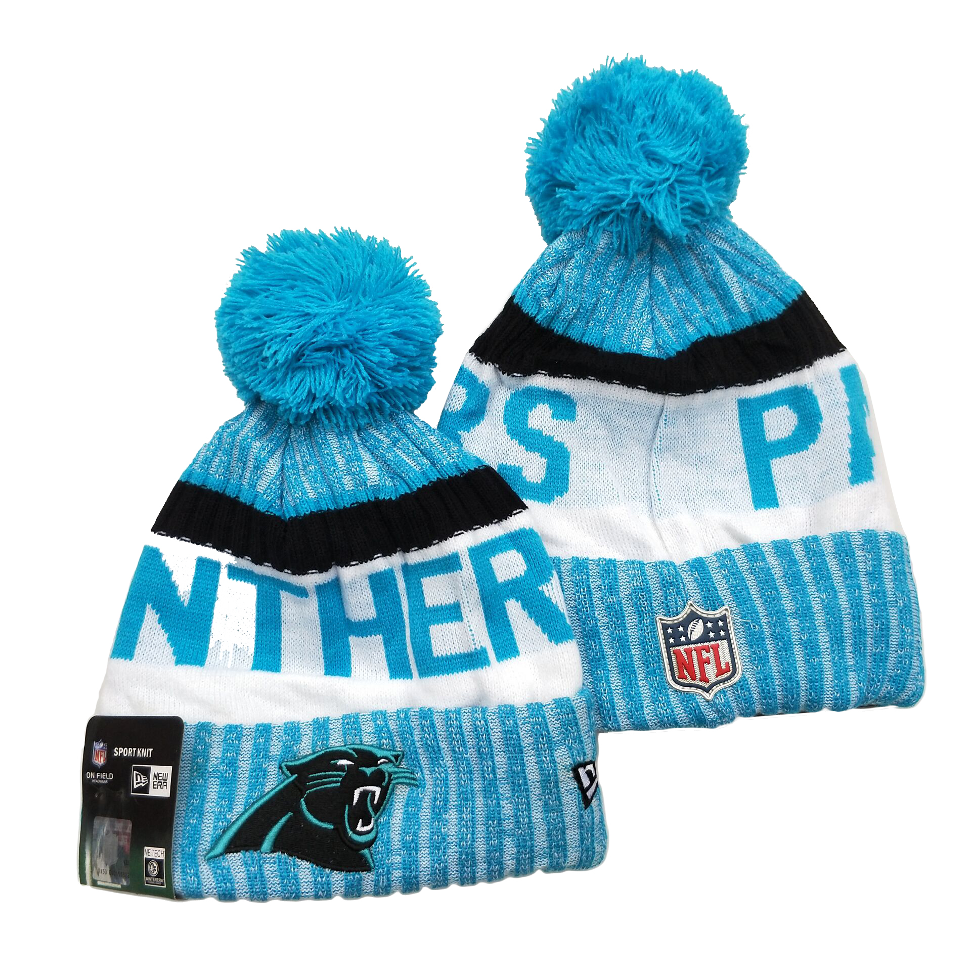 Carolina Panthers Knit Hats 052